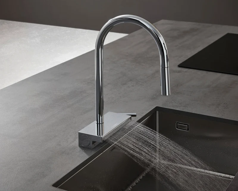 HANSGROHE Unterbauspüle S719-U660 Edelstahl 660 mm – Einzelbecken ohne Hahnloch