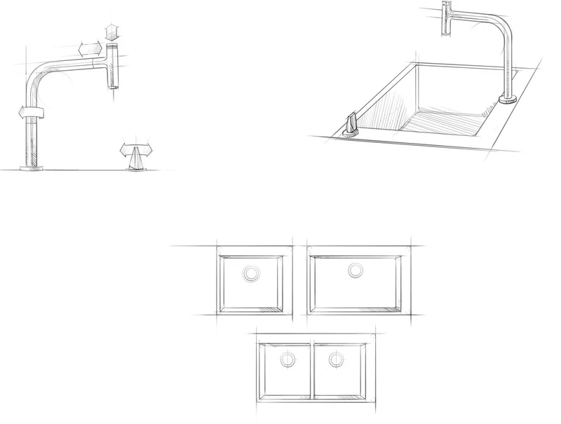 HANSGROHE Unterbauspüle S719-U660 Edelstahl 660 mm – Einzelbecken ohne Hahnloch
