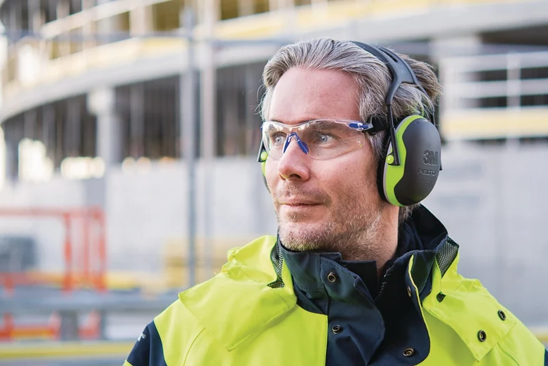 3M PELTOR X4A Kapselgehörschutz SNR 32 dB, Kopfbügel dielektrisch, schlanke Kapseln