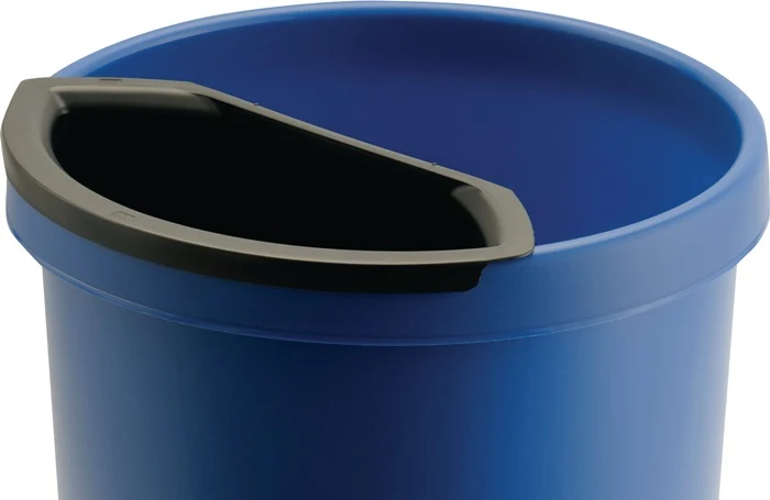 Helit Abfalleinsatz ( 9000468499 ) Kunststoff schwarz 6 l 5 Stück