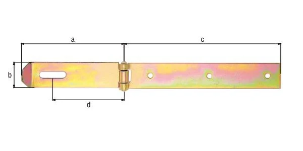 GAH Alberts Überfalle ( 8002965946 ) Länge 210 x 140 mm Breite 35 mm 10 Stück