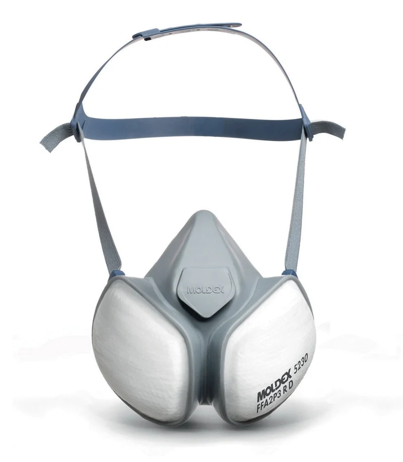Moldex CompactMask Atemschutzhalbmaske FFA2P3 R D EN 405 – wartungsfreie Einweg-Halbmaske