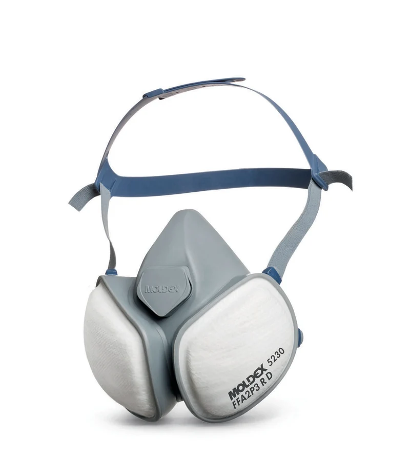Moldex CompactMask Atemschutzhalbmaske FFA2P3 R D EN 405 – wartungsfreie Einweg-Halbmaske