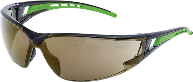 PRO FIT Schutzbrille Racer 2.0 EN 166 EN 170 verspiegelte Scheibe schwarz/grün