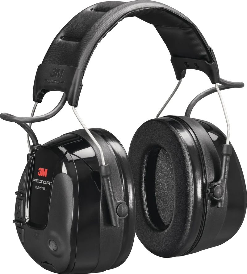 3M PELTOR ProTac III Kapselgehörschutz, elektronisch, pegelabhängig, SNR 32 dB