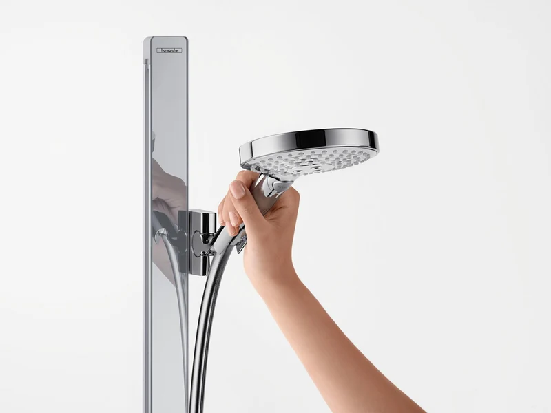 HANSGROHE Raindance Select S 120 Brauseset mit 3 Strahlarten und Select-Taste