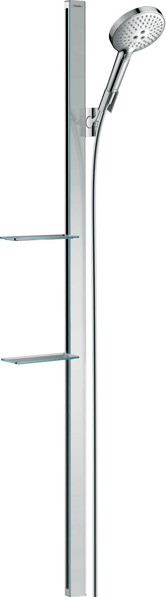 HANSGROHE Raindance Select S 120 Brauseset mit 3 Strahlarten und Select-Taste