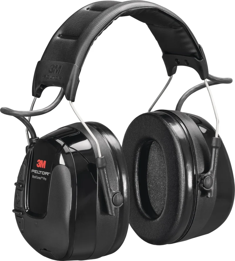 3M PELTOR WorkTunes Pro Gehörschutz mit FM-Radio, SNR 32 dB, EN 352