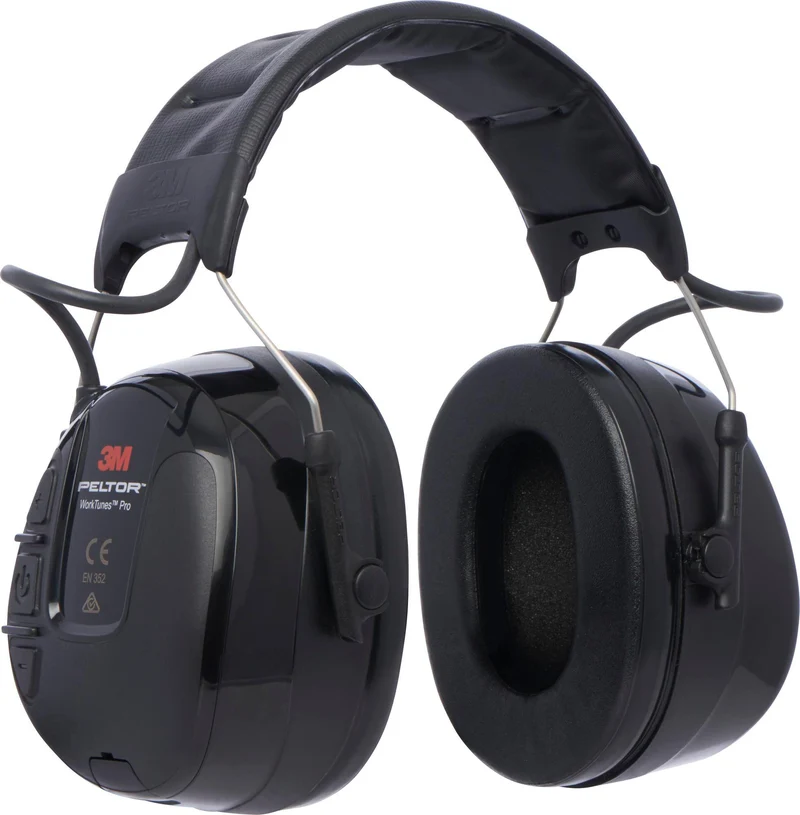 3M PELTOR WorkTunes Pro Gehörschutz mit FM-Radio, SNR 32 dB, EN 352