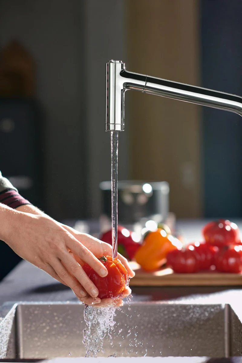 HANSGROHE Unterbauspüle 450 S719-U450 aus Edelstahl für 60 cm Unterschränke