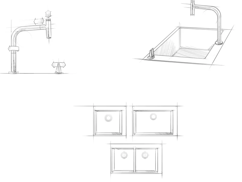 HANSGROHE Unterbauspüle 450 S719-U450 aus Edelstahl für 60 cm Unterschränke