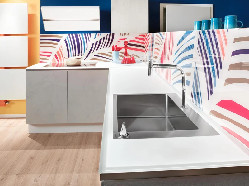 HANSGROHE Einbauspüle S71 660 Edelstahl – 1 Becken, 740 x 480 mm Ausschnitt