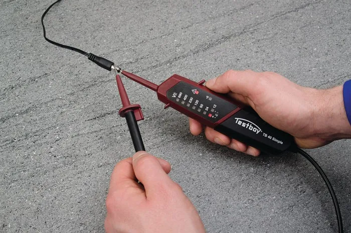 Testboy Spannungs-/Durchgangsprüfer 40 Simple ( 4000828074 ) 12-690 V AC/DC CAT IV 300 V / CAT III 600 V