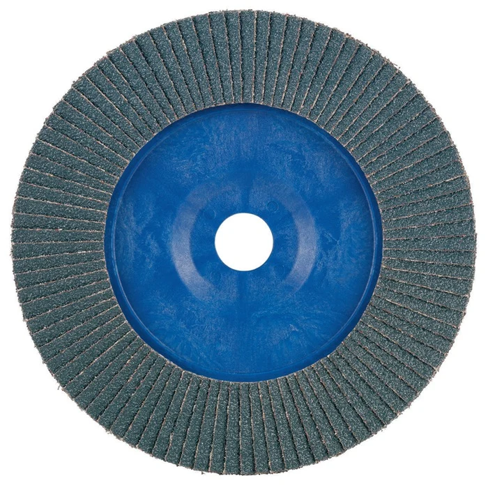 Tyrolit Fächerscheibe STANDARD ( 8000759145 ) Ø 125 mm Körnung 60 flach - Kunststoffträger