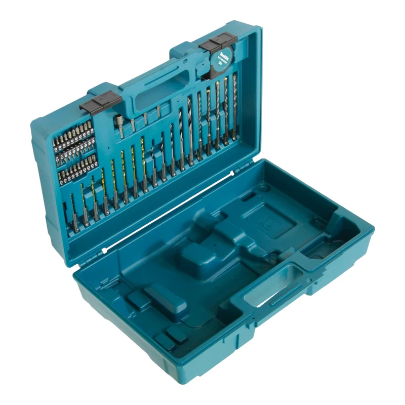Makita DHR 171 RT1X3 Akku Bohrhammer 18 V 1,2 J SDS-Plus Brushless + 1x Akku 5,0 Ah + Ladegerät + 65 tlg. Zubehör Set + Koffer