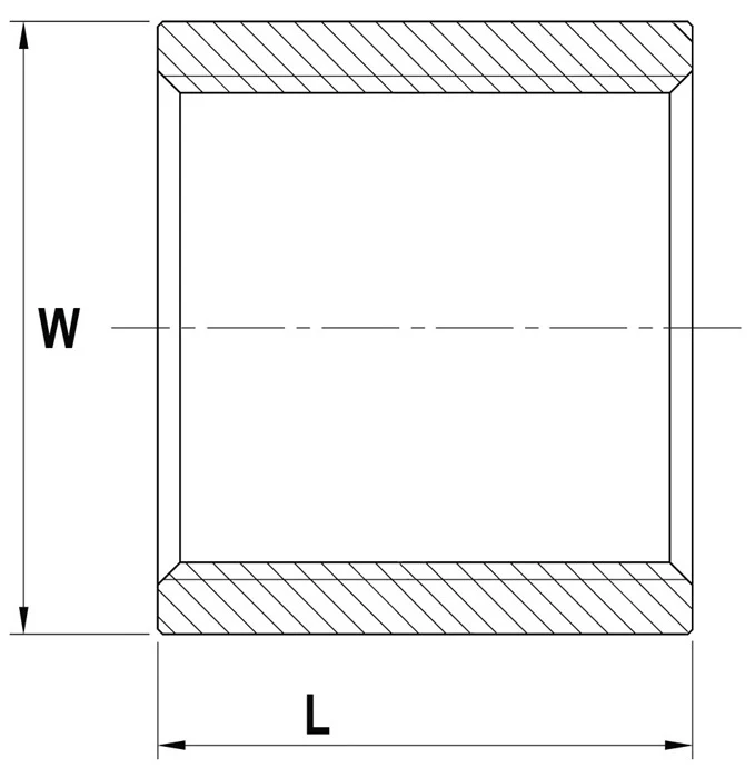 Springer Muffe EN 10241 ( 4000000086 ) NPS 1/2 ″ 10 Stück