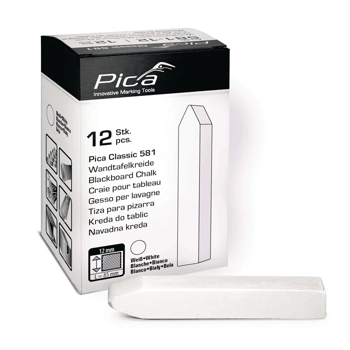 Pica Tafelkreide Classic ( 4000871432 ) weiß