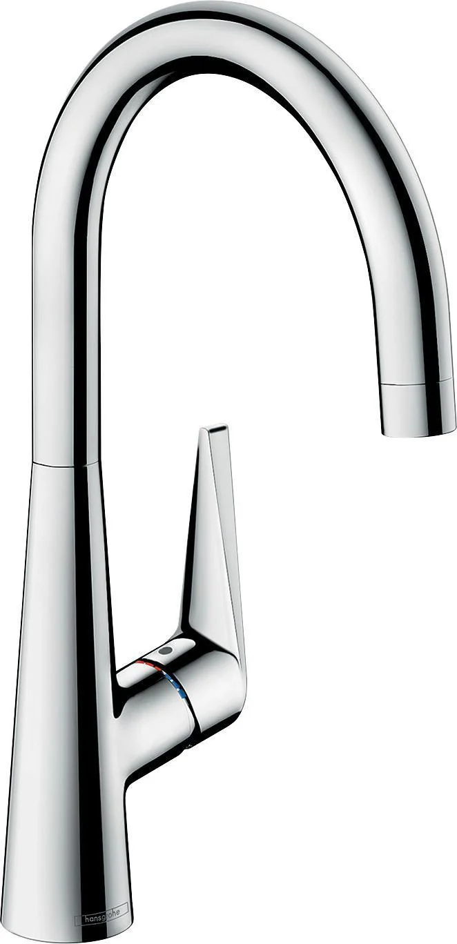 HANSGROHE Talis S Küchenmischer 260 – Niederdruck, schwenkbarer Auslauf, Chrom