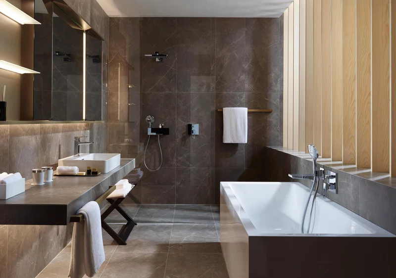 HANSGROHE Metropol Wanneneinlauf chrom – Wandmontage, 167,5 mm Ausladung, Normalstrahl