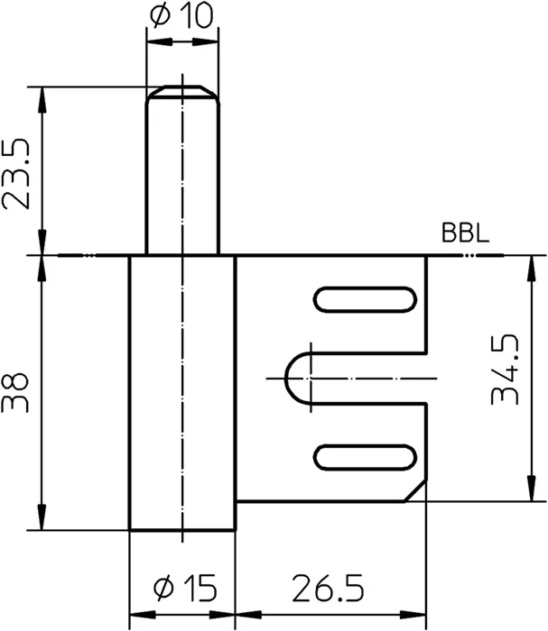Simonswerk Rahmenteil V 8100 WF ( 3000255754 ) Stahl vernickelt 200 Stück
