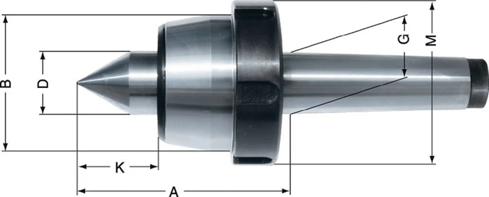 RÖHM Zentrierspitze Pro ( 4121011510 ) MK5