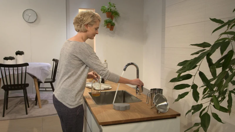 HANSGROHE Logis M31 Spültisch-Einhandmischer Chrom ComfortZone 260