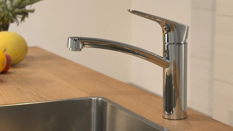 HANSGROHE HG EH-Küchenmischer 160 LOGIS DN 15 chrom – ComfortZone 160° Schwenkbereich