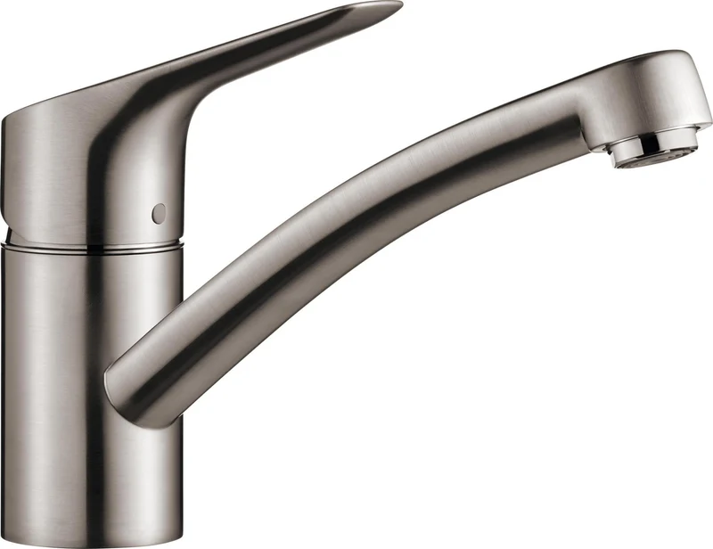 HANSGROHE Logis M31 Küchenmischer 120 Niederdruck chrom – für offene Warmwasserbereiter