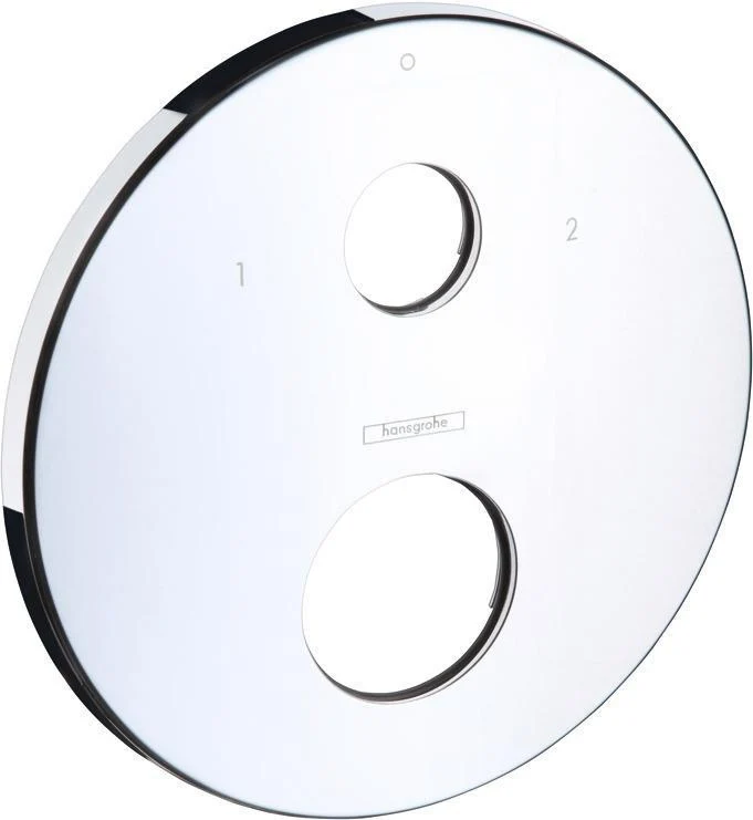 AXOR Rosette für Thermostatmischer Unterputz mit Absperr- und Umstellventil, 170 mm, Chrom