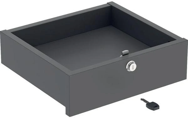 Geberit Acanto Schublade für Hochschrank abschließbar 38 cm