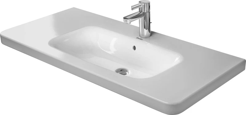 DURAVIT DuraStyle Möbelwaschtisch 1000 mm mit Überlauf & WonderGliss – Weiß