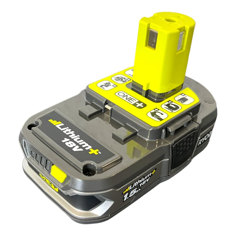 RYOBI R18DD3-215 Akku Bohrschrauber 18 V 13 mm 50 Nm + 2x Akku 1,5 Ah + Ladegerät