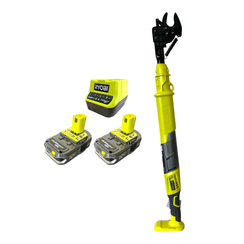 RYOBI OLP1832BX-215 Akku Astschere 18 V 32 mm + 2x Akku 1,5 Ah + Ladegerät