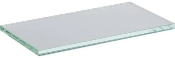 GEBERIT Acanto Glasablage 35 cm für Apothekerschränke – Glasseitenwand aus der Acanto Serie