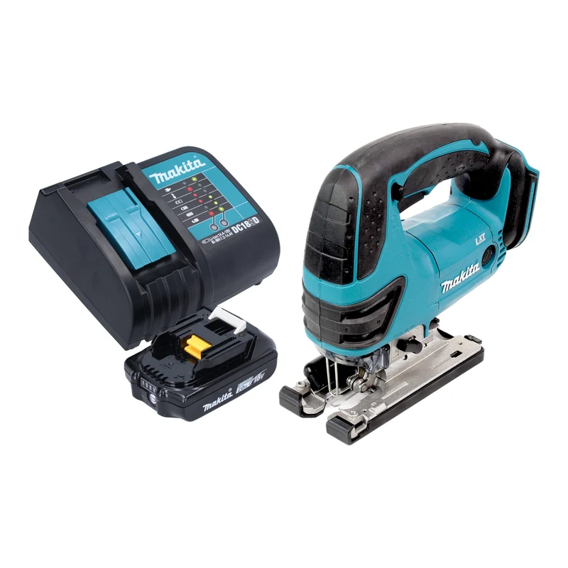 Makita DJV 180 SA1X Akku Stichsäge 18 V 135 mm + 1x Akku 2,0 Ah + Ladegerät