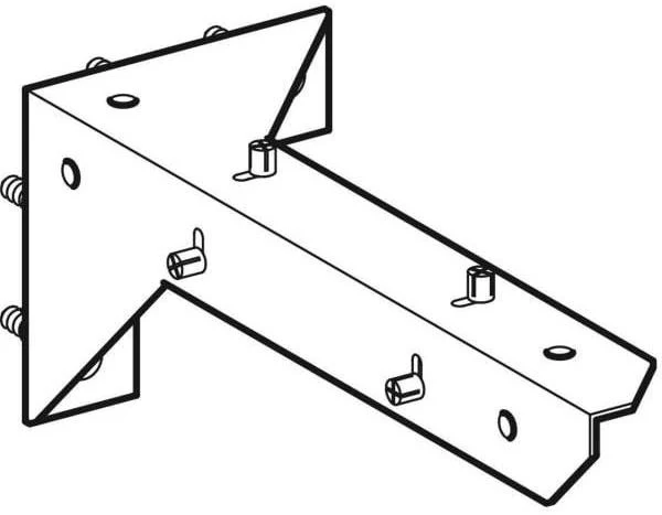 Geberit Set Montagewinkel für Waschtisch-Unterschrank myDay Breite 115 cm – 2 Stück
