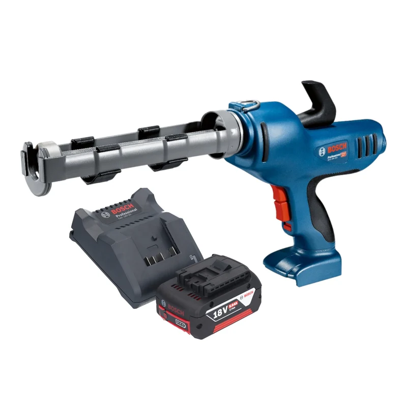 Bosch GCG 18V-310 Professional Akku Kartuschenpresse 18 V 310 ml 3,5 kN + 1x Akku 5,0 Ah + Ladegerät