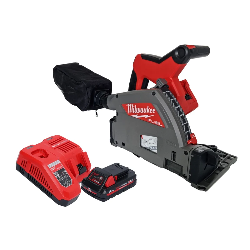 Milwaukee M18 FPS55-301 Akku Tauchsäge 18 V 165 mm Brushless + 1x Akku 3,0 Ah + Ladegerät