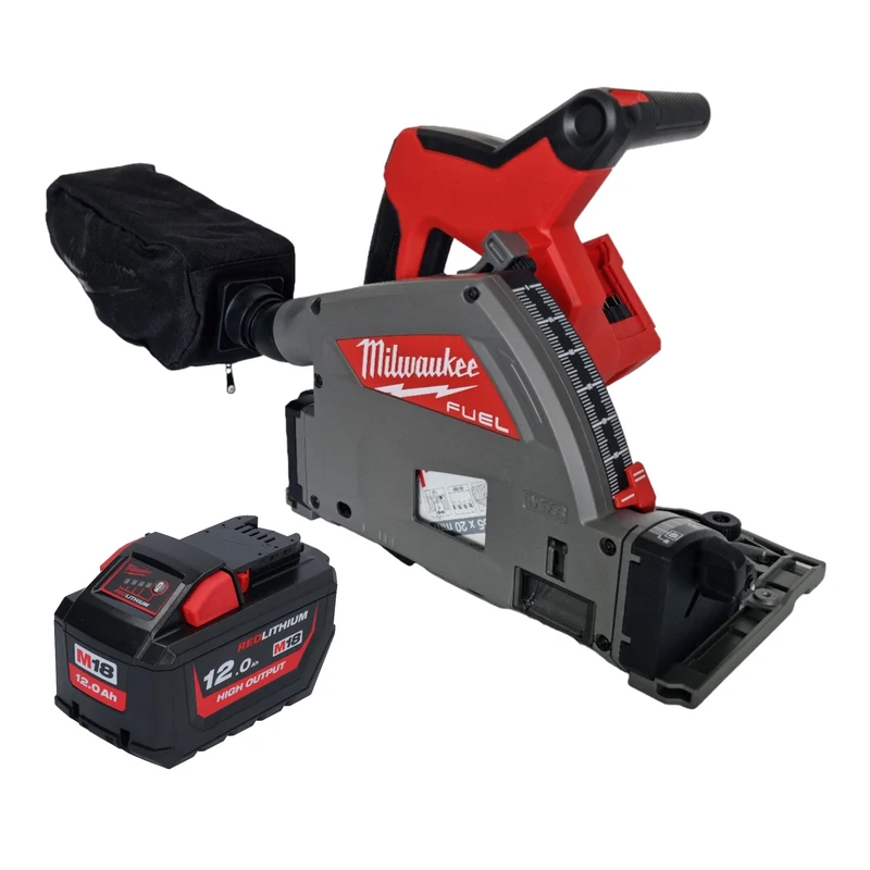 Milwaukee M18 FPS55-121 Akku Tauchsäge 18 V 165 mm Brushless + 1x Akku 12,0 Ah - ohne Ladegerät