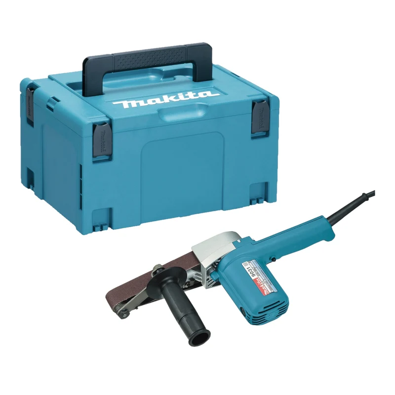 Makita 9031 J Bandschleifer 550 Watt 30 mm + Makpac