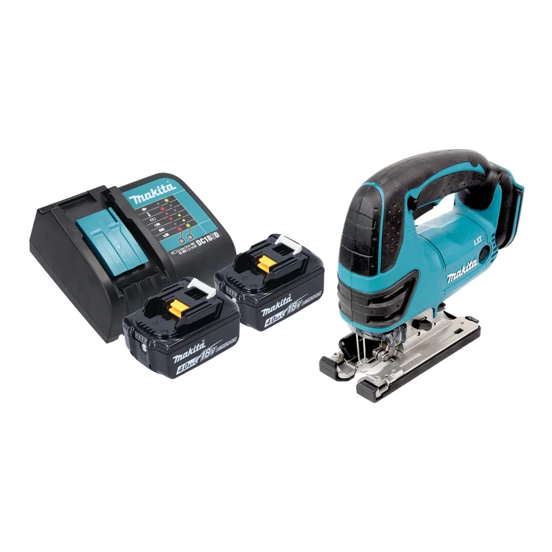 Makita DJV 180 SMX Akku Stichsäge 18 V 135 mm + 2x Akku 4,0 Ah + Ladegerät