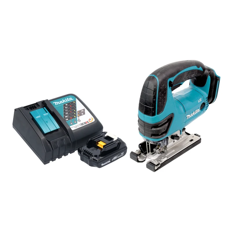 Makita DJV 180 RY1X Akku Stichsäge 18 V 135 mm + 1x Akku 1,5 Ah + Ladegerät