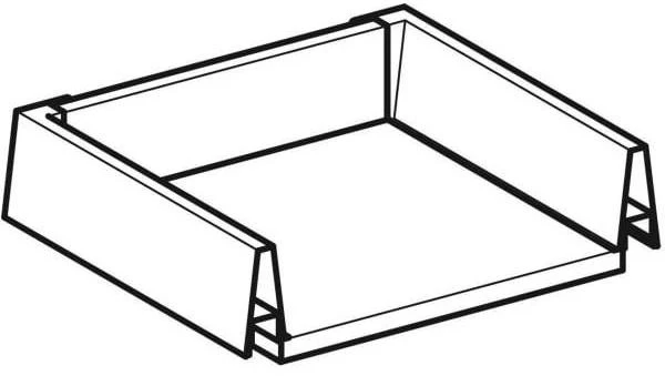 GEBERIT Schublade für Seiten- und Hochschrank Renova Plan – Passgenaues Innenteil