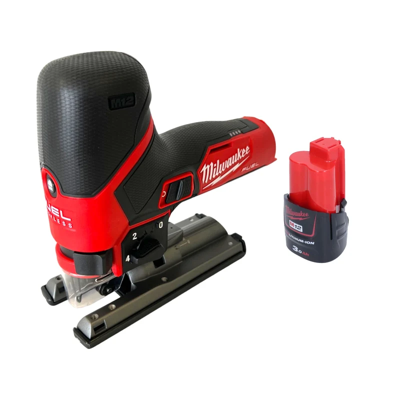 Milwaukee M12 FJS-301 Akku Stichsäge 12 V 22 mm Brushless + 1x Akku 3,0 Ah - ohne Ladegerät