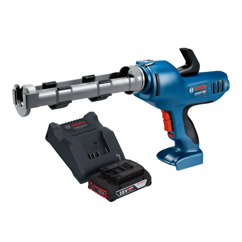 Bosch GCG 18V-310 Professional Akku Kartuschenpresse 18 V 310 ml 3,5 kN + 1x Akku 2,0 Ah + Ladegerät