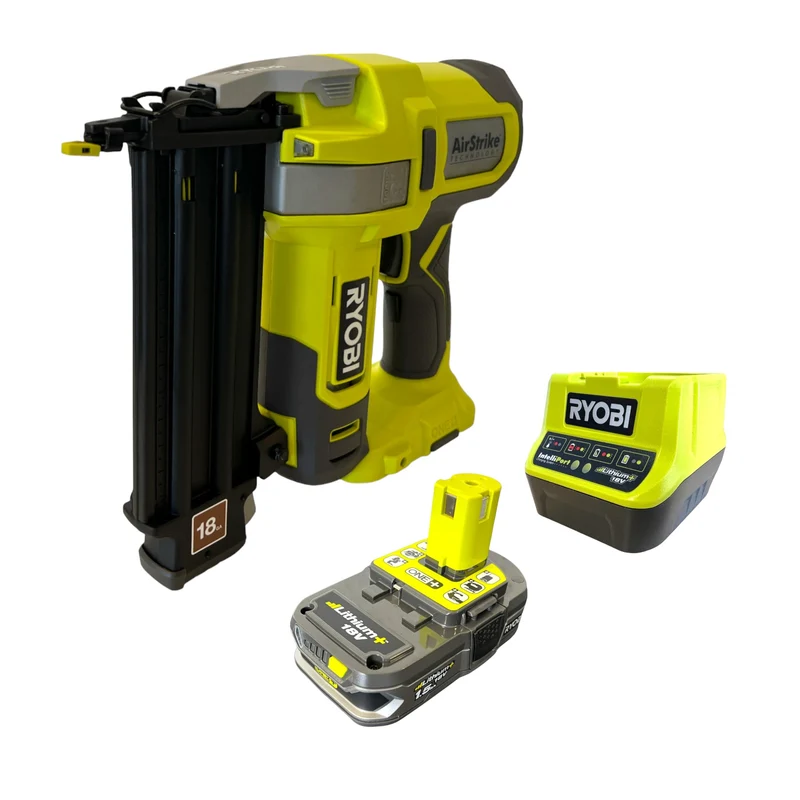 RYOBI R18GN18-115 Akku Tacker 18 V 1,2 x 15 - 50 mm + 1x Akku 1,5 Ah + Ladegerät