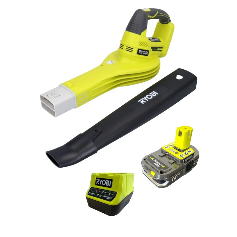 RYOBI OBL1820S-115 Akku Laubbläser 18 V 245 km/h + 1x Akku 1,5 Ah + Ladegerät