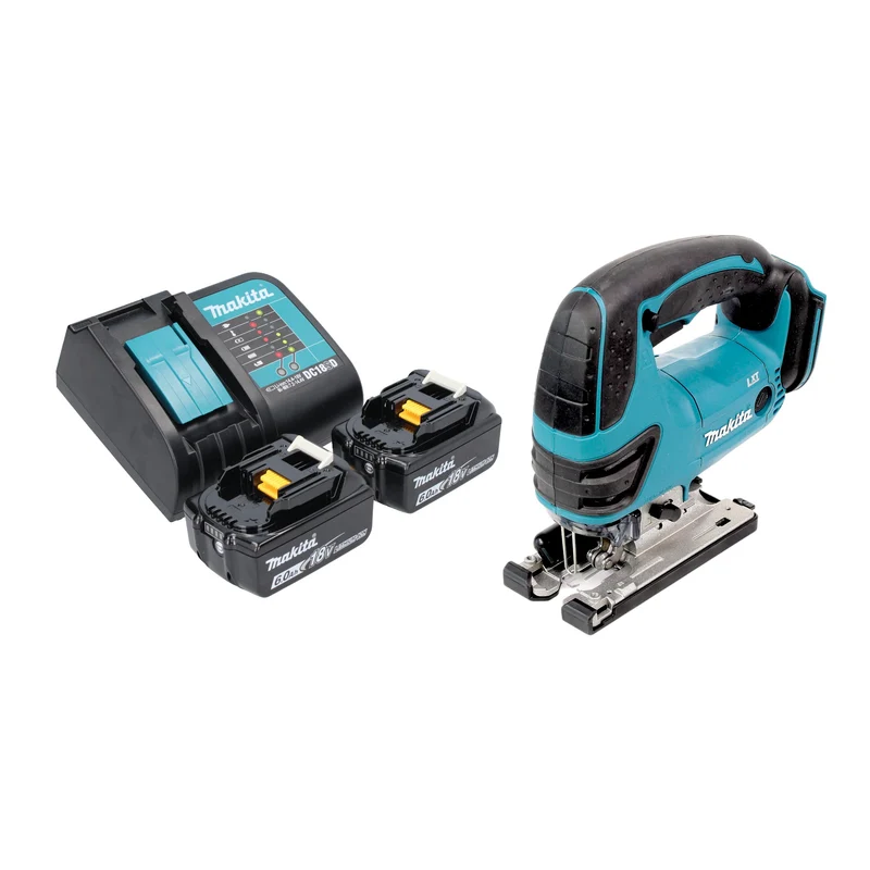 Makita DJV 180 SGX Akku Stichsäge 18 V 135 mm + 2x Akku 6,0 Ah + Ladegerät