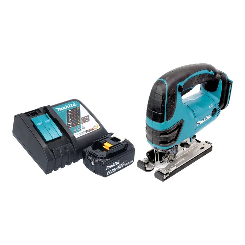 Makita DJV 180 RM1X Akku Stichsäge 18 V 135 mm + 1x Akku 4,0 Ah + Ladegerät