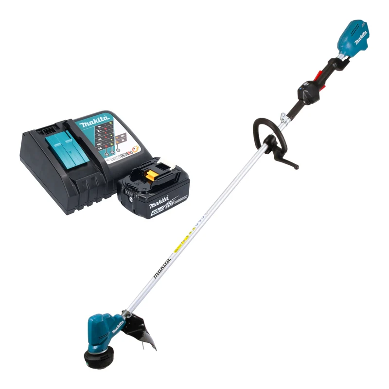 Makita DUR 190 LRMX3 Akku Rasentrimmer 18 V 300 mm Brushless + 1x Akku 4,0 Ah + Ladegerät